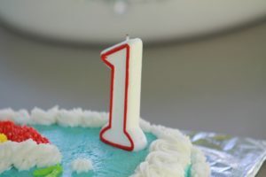 Erster Geburtstag
