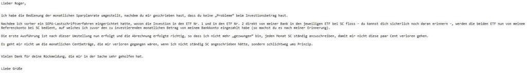 Problem gelöst