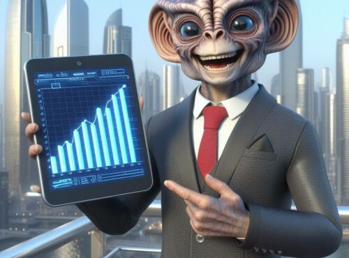 Ein Ferengi mit positivem Mindset